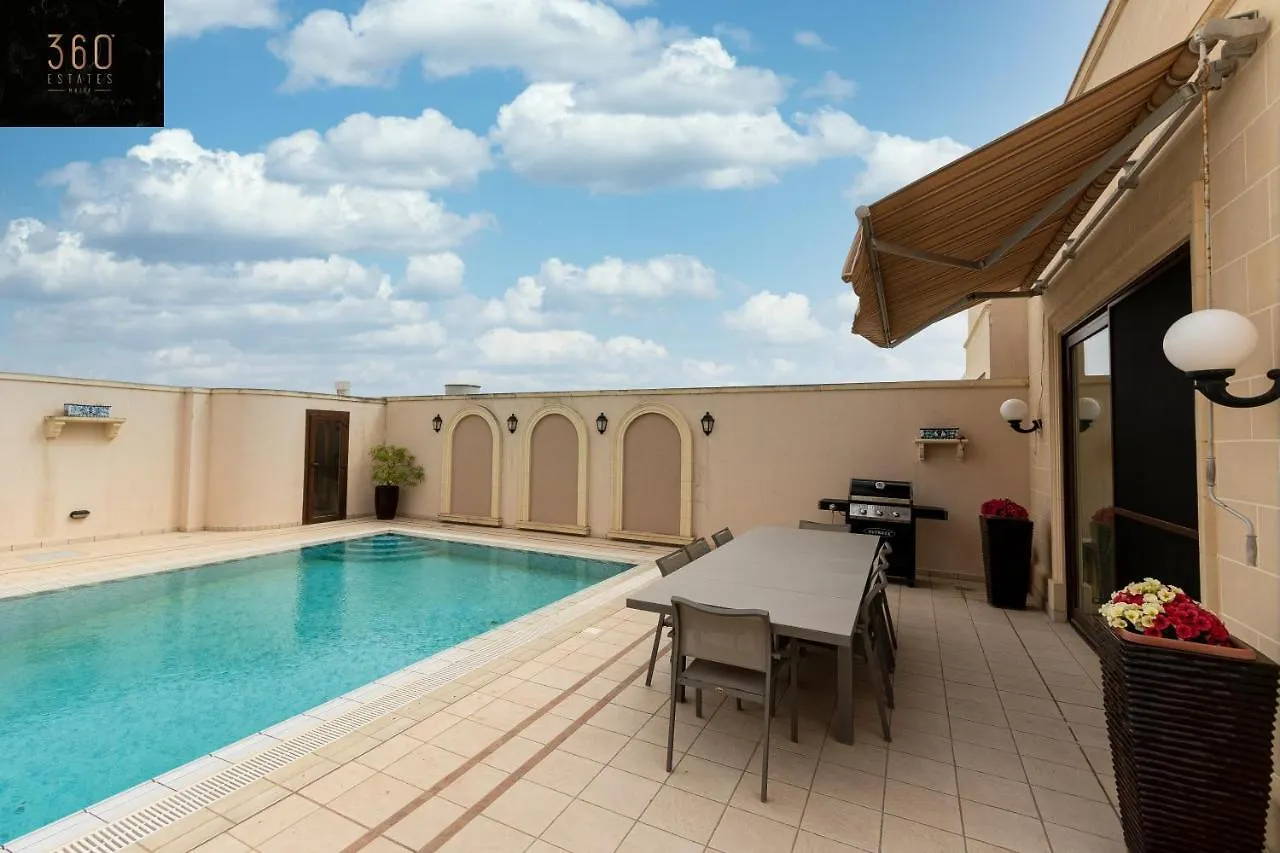 Lux Villa With Amazing Bbq, Pool Area & Wifi By 360 Estates Is-Swieqi