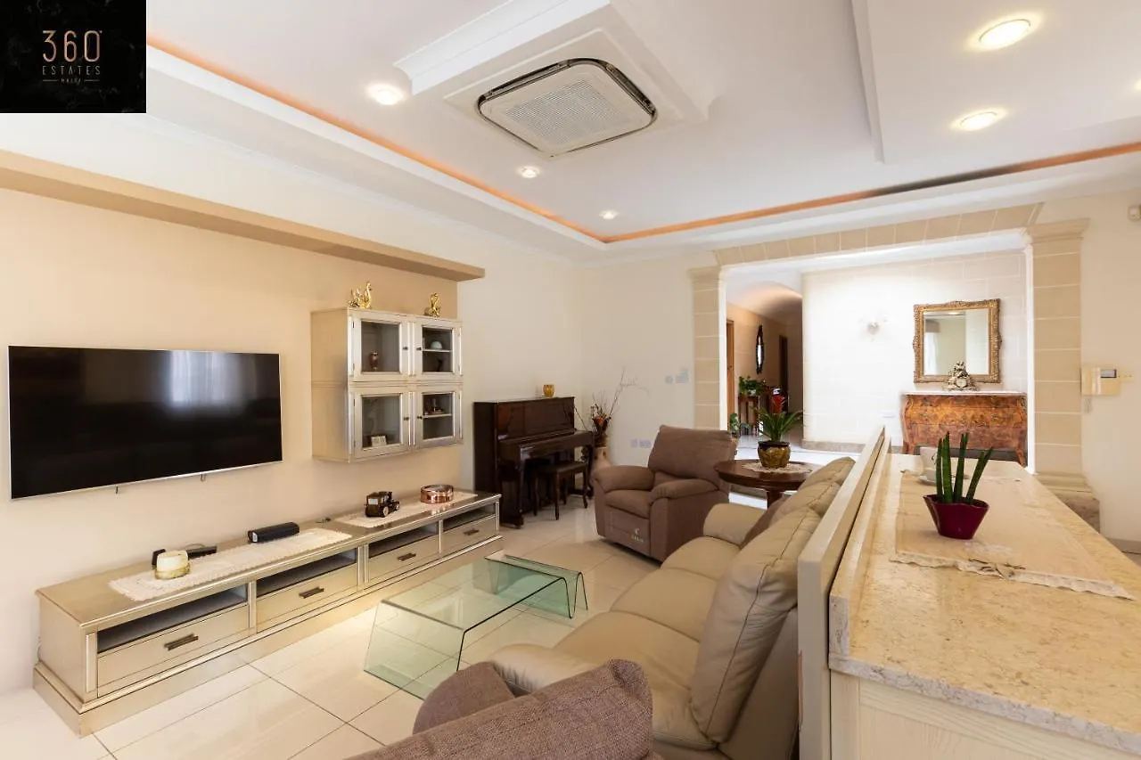 Lux Villa With Amazing Bbq, Pool Area & Wifi By 360 Estates Is-Swieqi Apartment